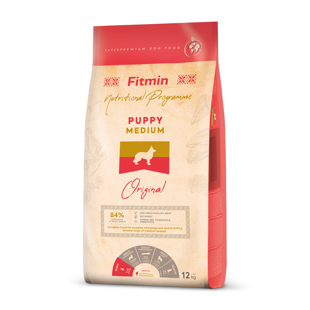 FITMIN Nutritional Program Medium Puppy 12kg