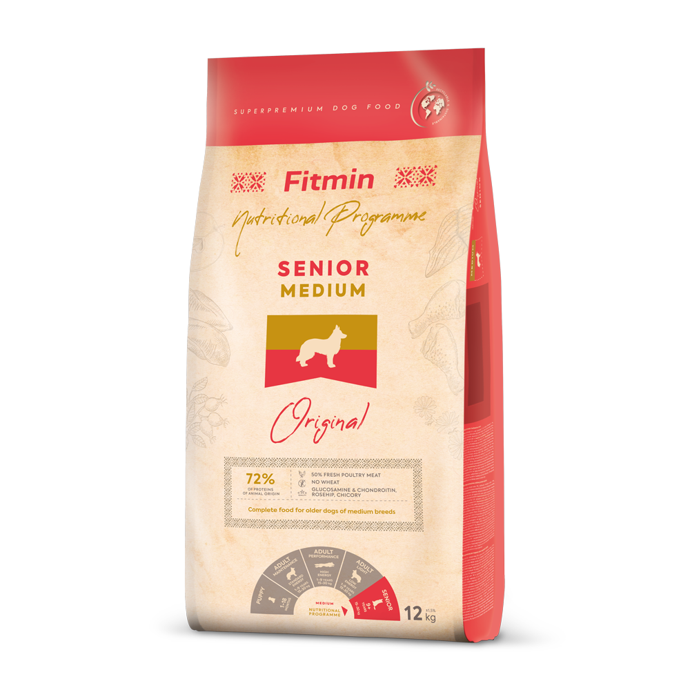 FITMIN Nutritional Program Medium Senior 12kg