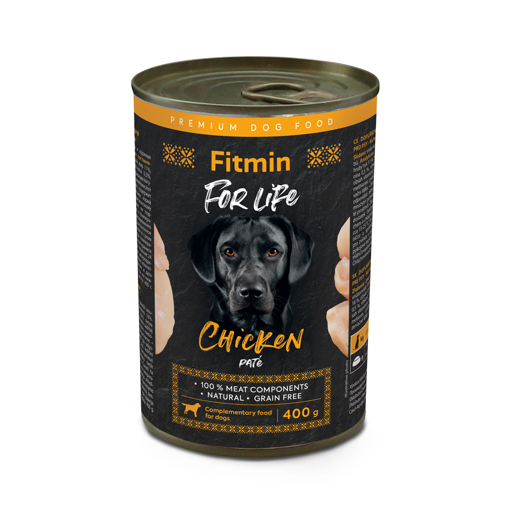 FFL Dog Tin Chicken 400 g