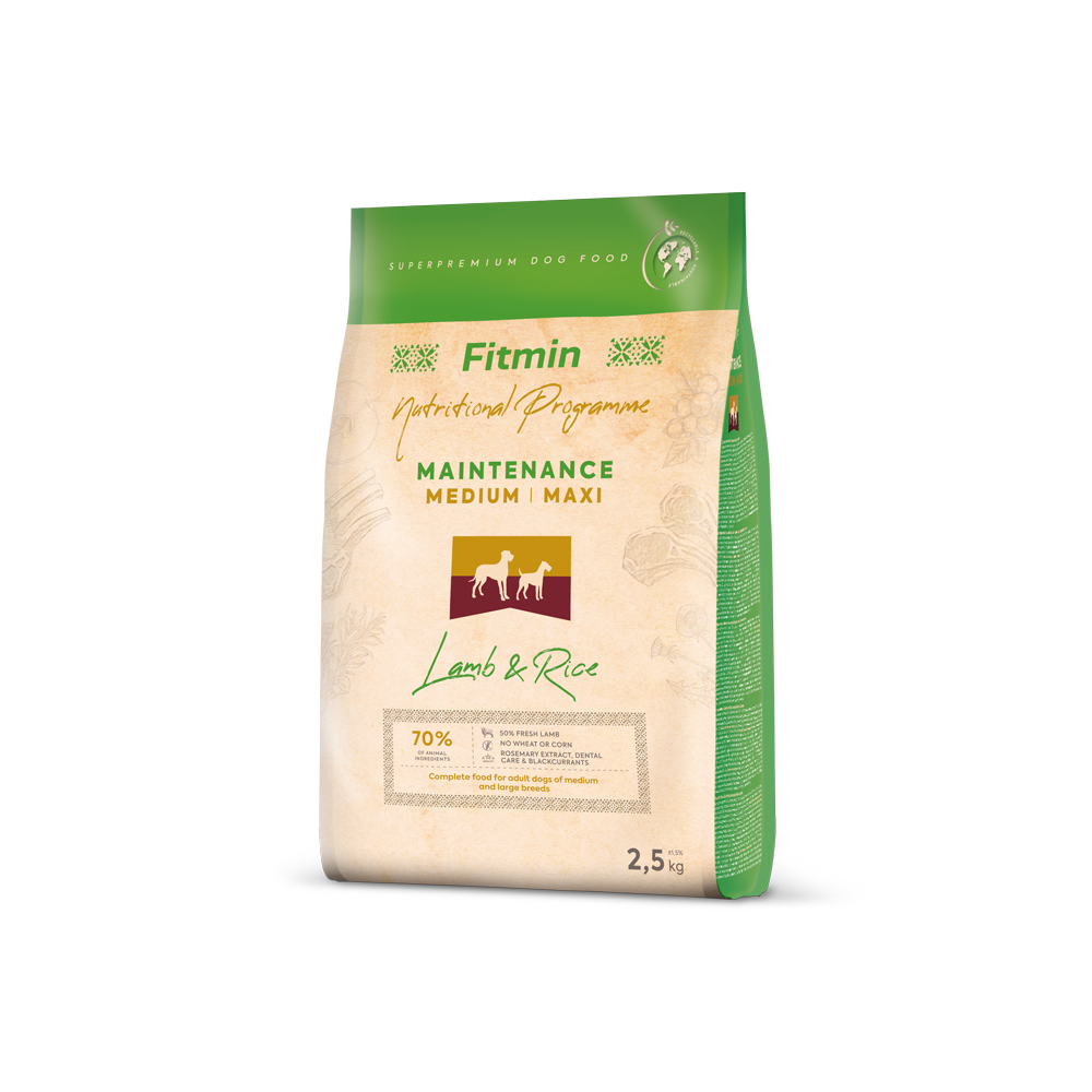 Fitmin Medium/Maxi Lamb & Rice