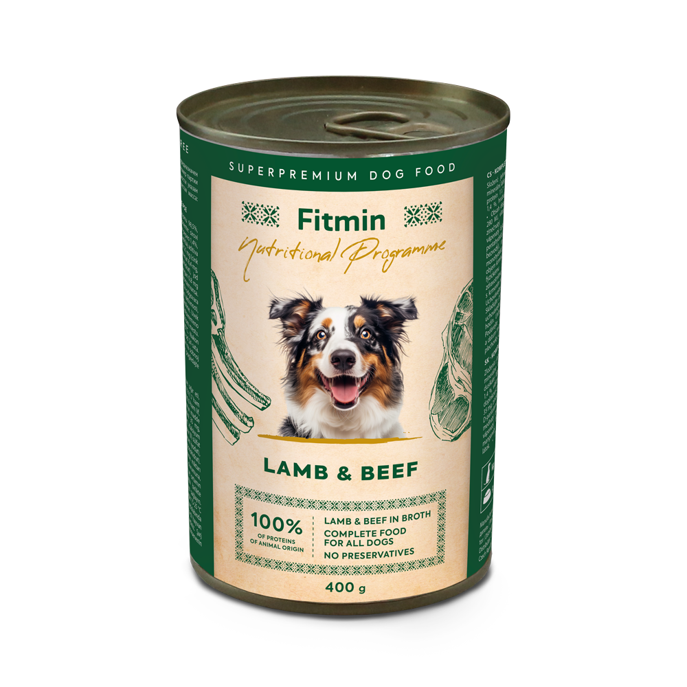 NP Tin beef with lamb 400g