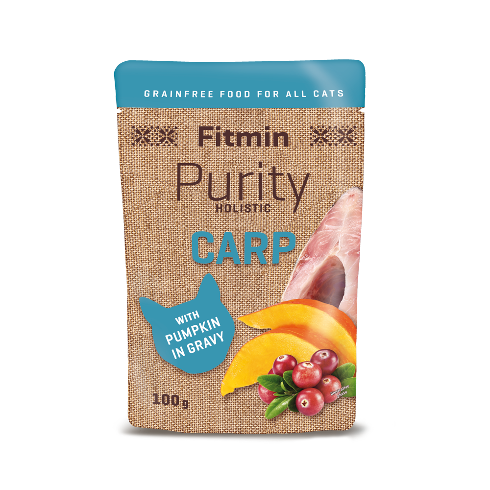 Fitmin Cat Purity Carp with Pumpkin 100g