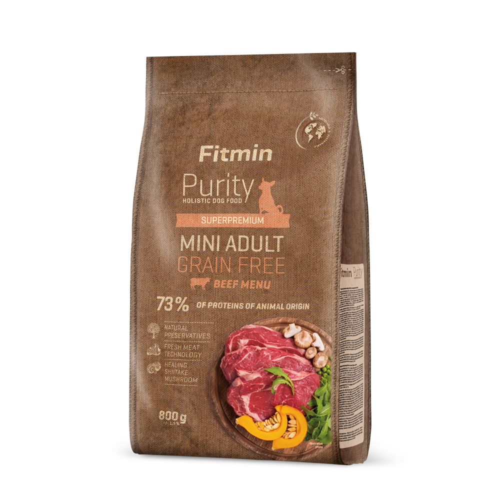 Fitmin Dog Purity grain-free ADULT MINI beef