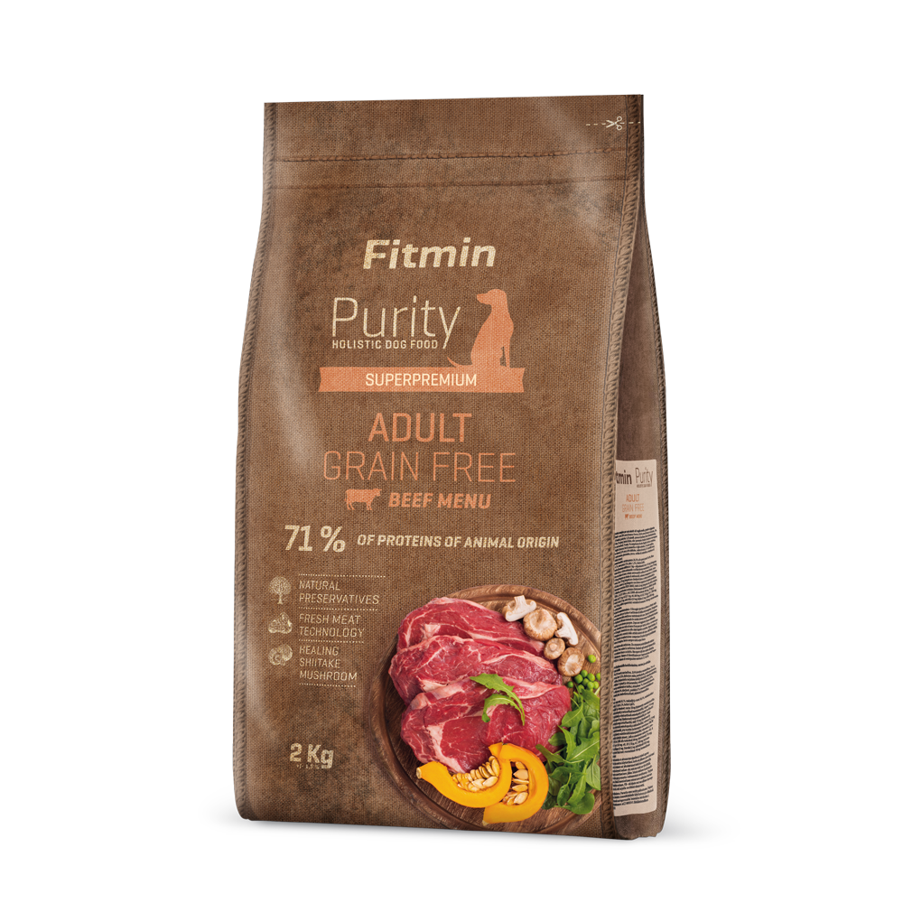 FITMIN Dog Purity GF Adult Beef 12kg