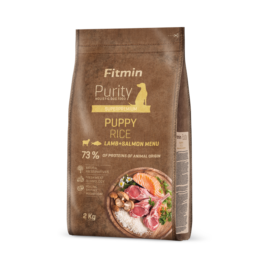 Fitmin Dog Purity rice PUPPY lamb & salmon