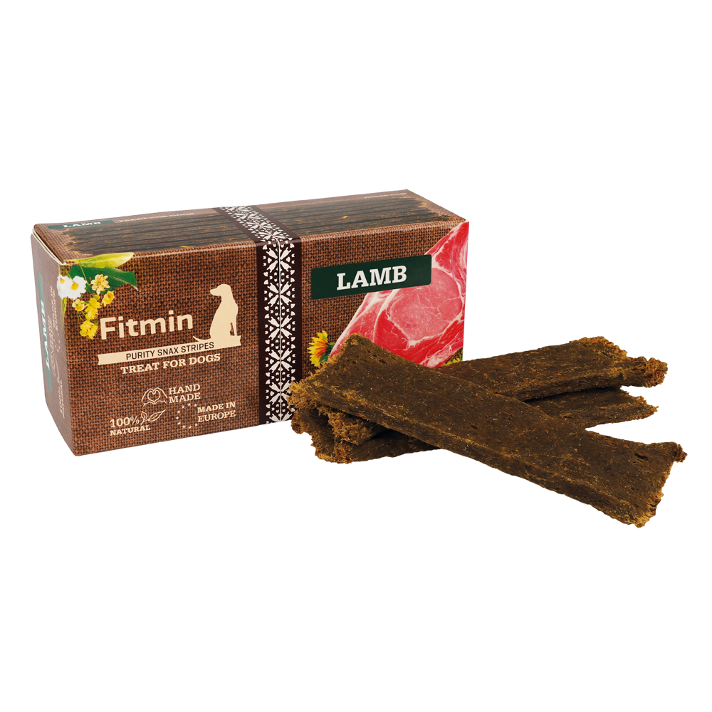 Fitmin dog Purity Snax STRIPES lamb 120 g