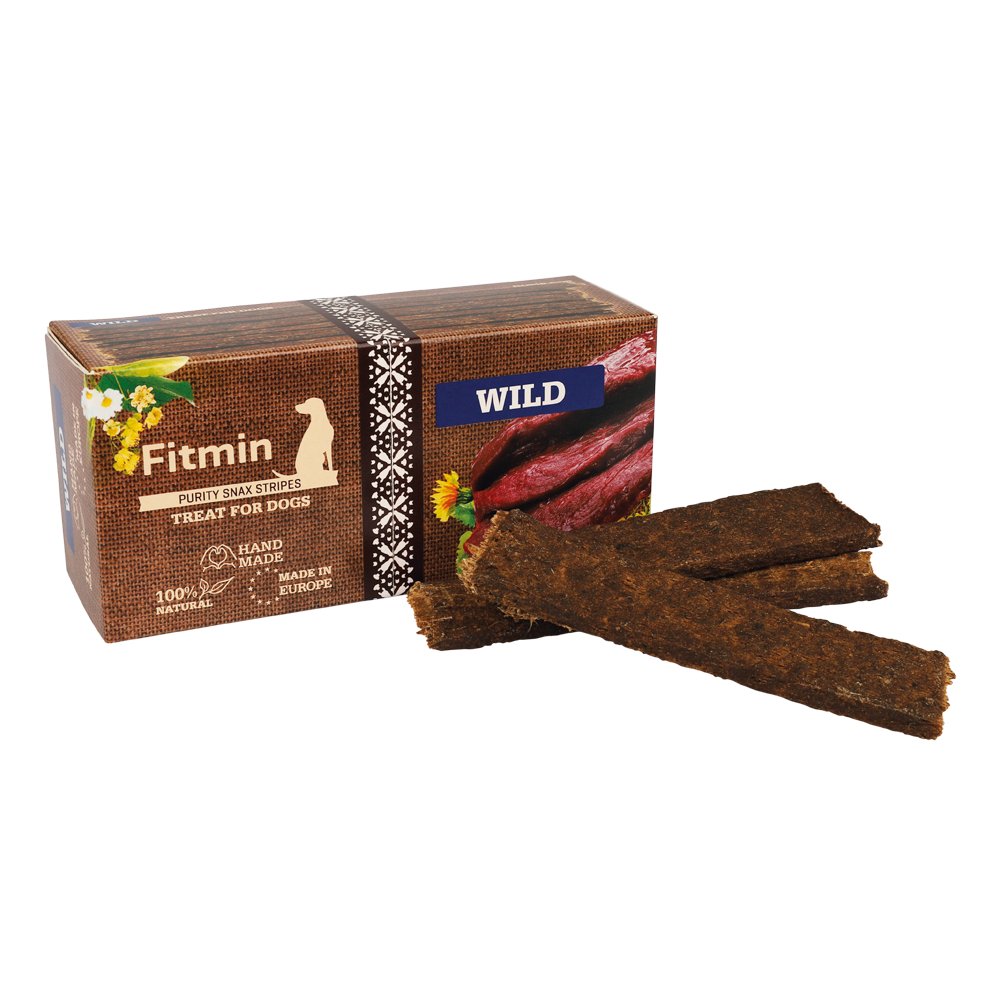 Fitmin dog Purity Snax STRIPES wild 120 g