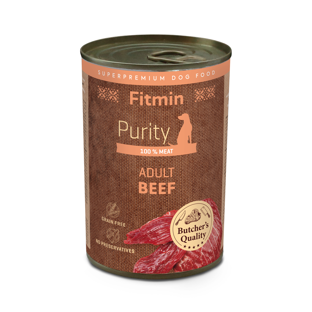 Fitmin Purity dog tin beef 400 g
