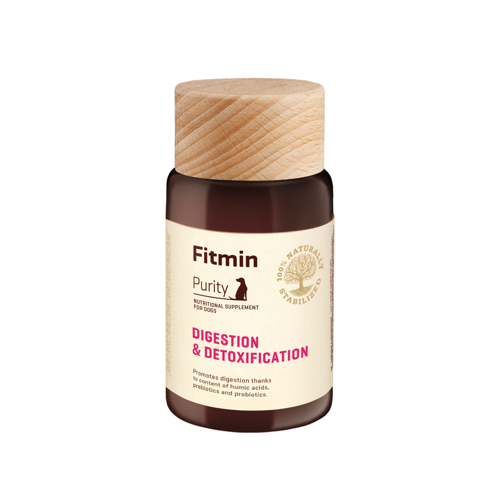 FITMIN DOG PURITY DIGESTION & DETOXIFICATION TABLETS 70 PCS